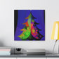 Christmas Tree Splendor - Canvas