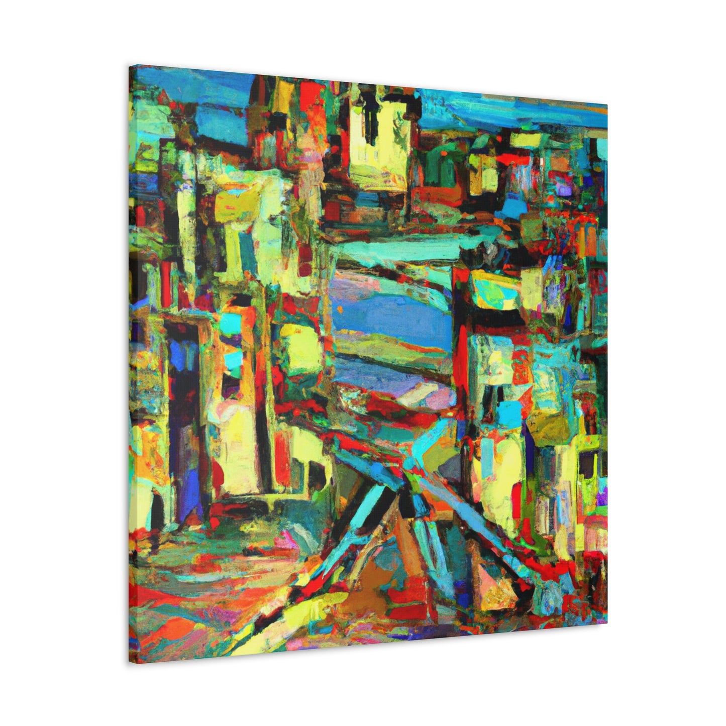 Renaissance Riches Abstract - Canvas