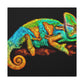 "Veiled Chameleon Reflection." - Canvas