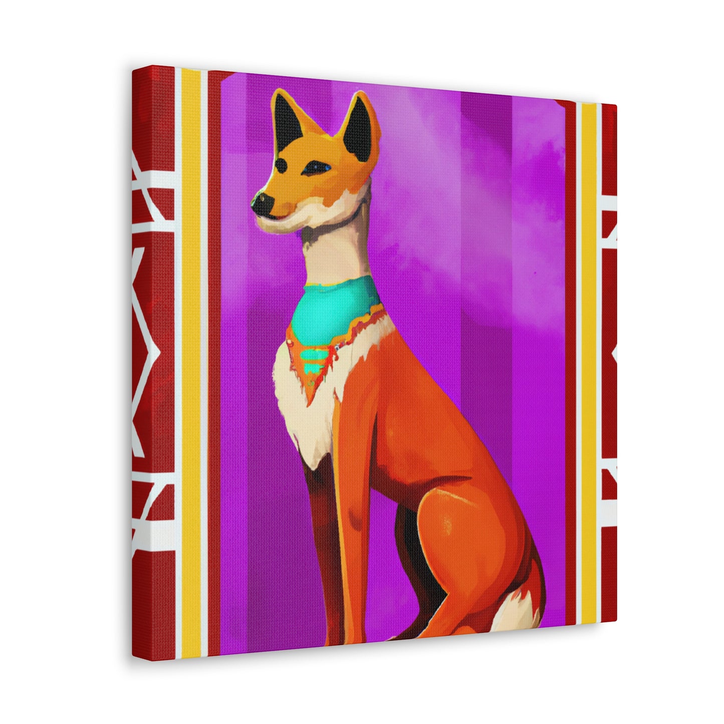 "Dhole of Glamour". - Canvas