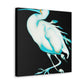 "Snowy Egret Splendor" - Canvas