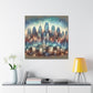 "Colonial City Charisma" - Canvas