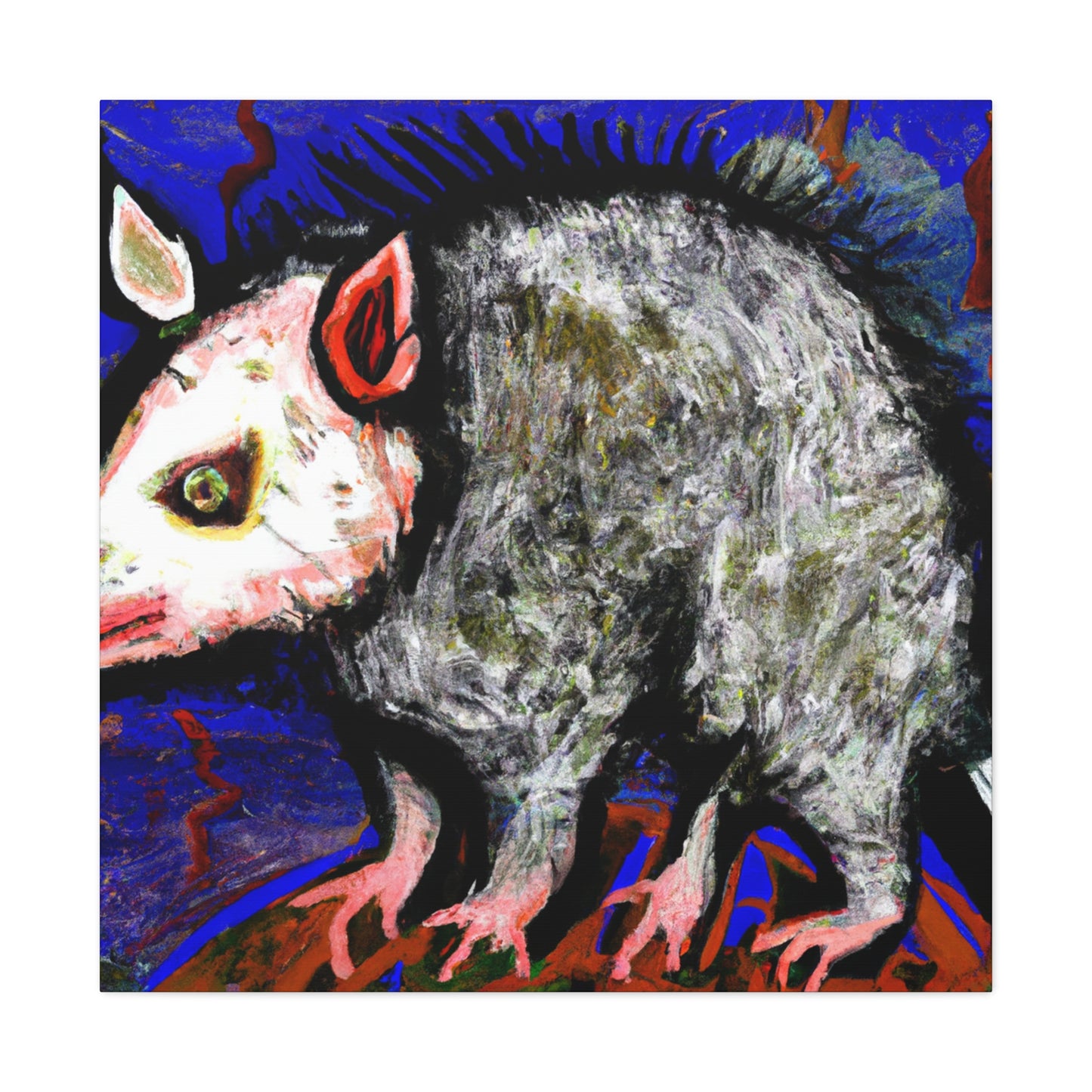 Possum Evening Splendor - Canvas