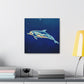 Dolphins in the Sky - Canvas