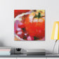 Tomato in Impasto - Canvas