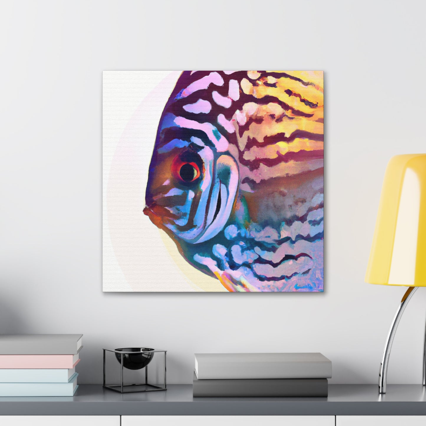 Discus Through Time - Canvas