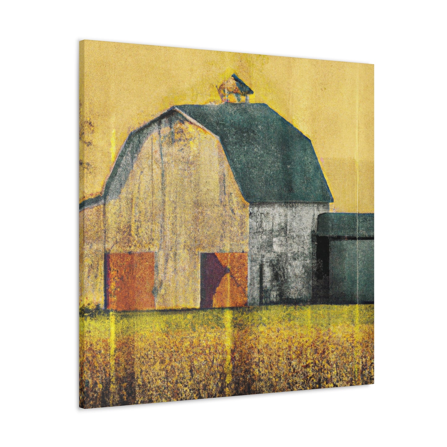 "Barn in Soft Focus" - Canvas