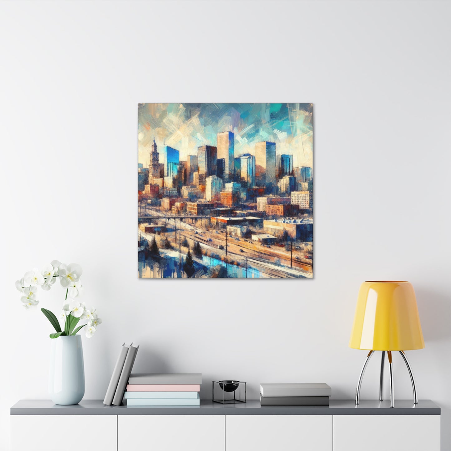 "Emerging Denver Dreamscape" - Canvas