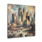 "City in Motion" - Canvas