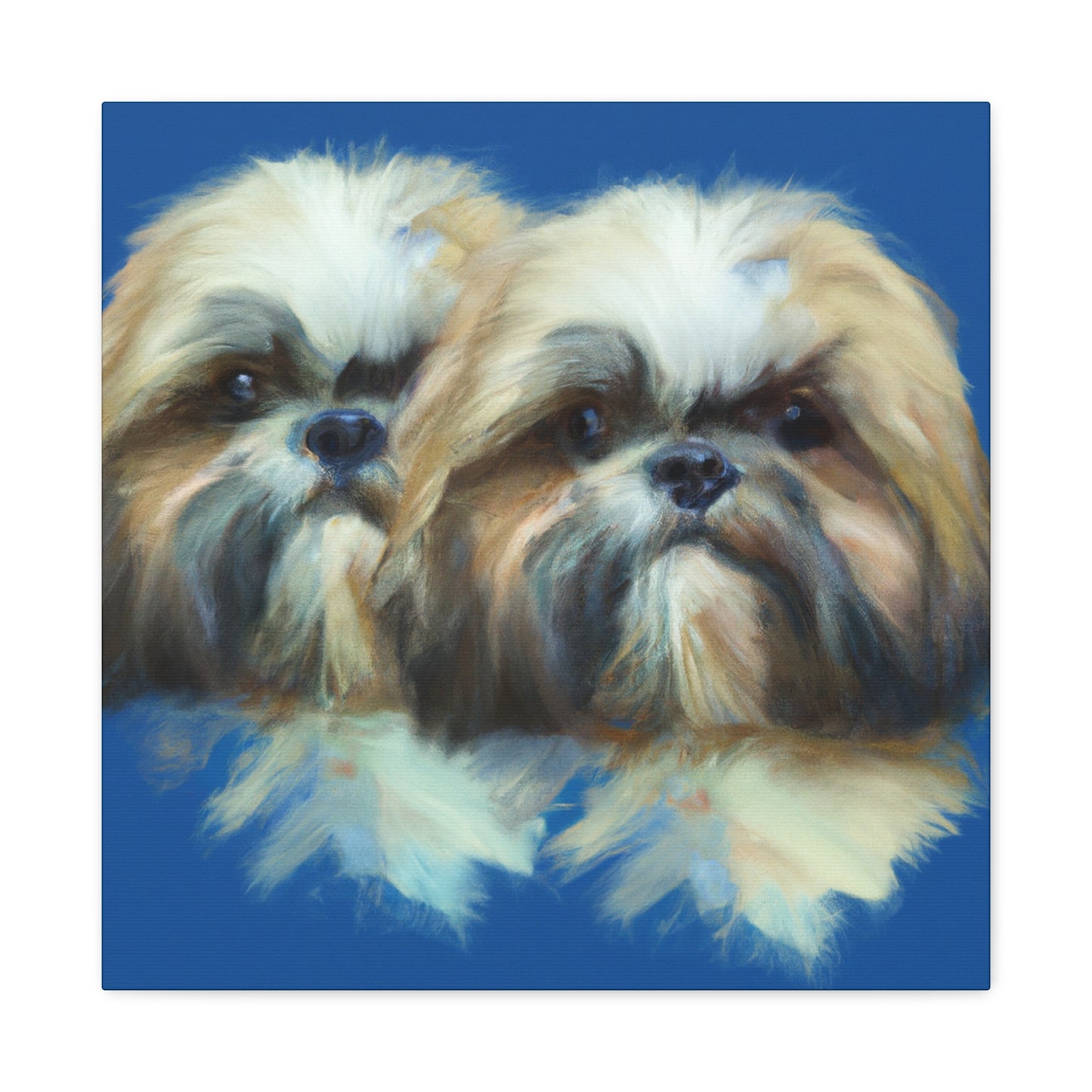 "Shih Tzu Hyperrealism" - Canvas