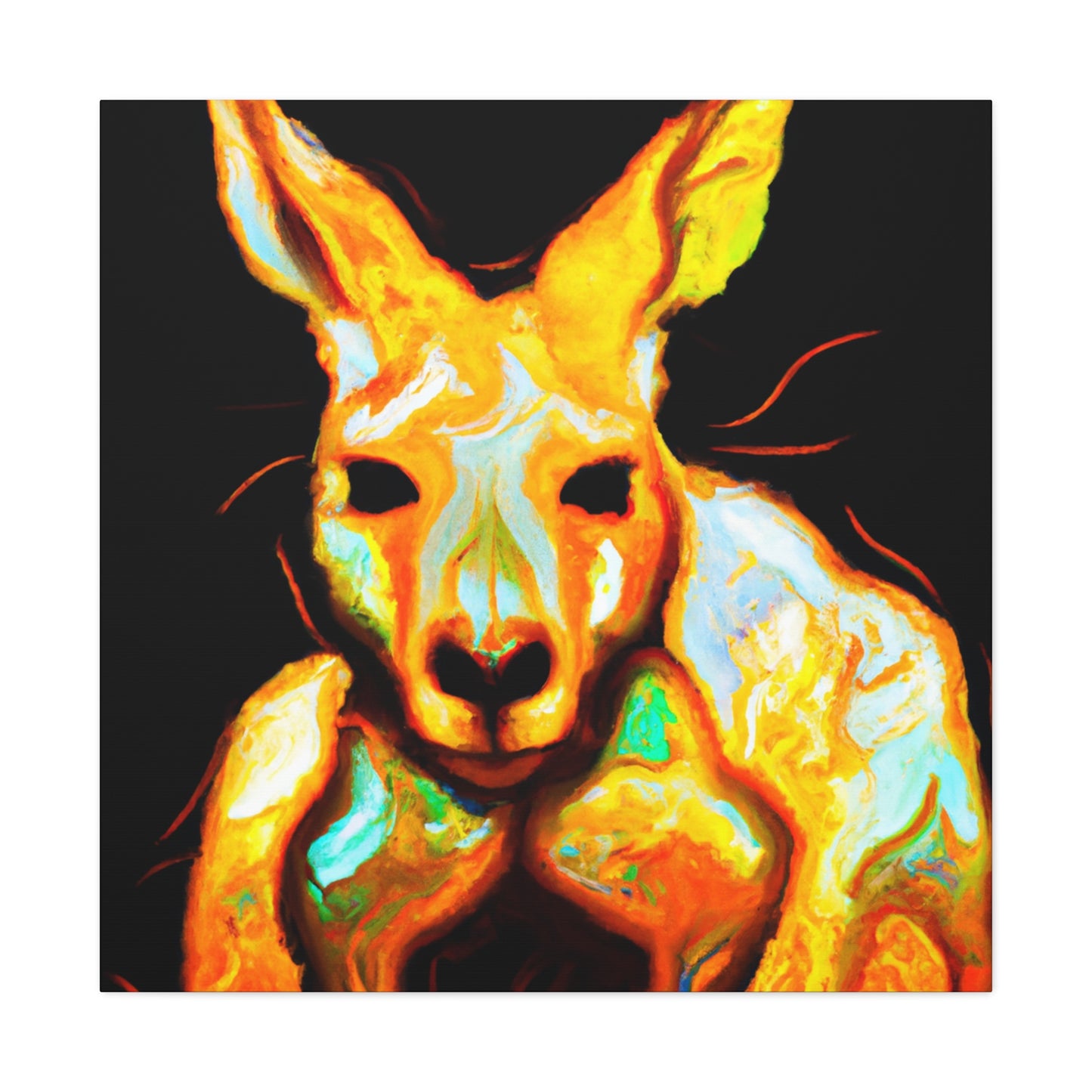 "Wallaby in Surrealism" - Canvas