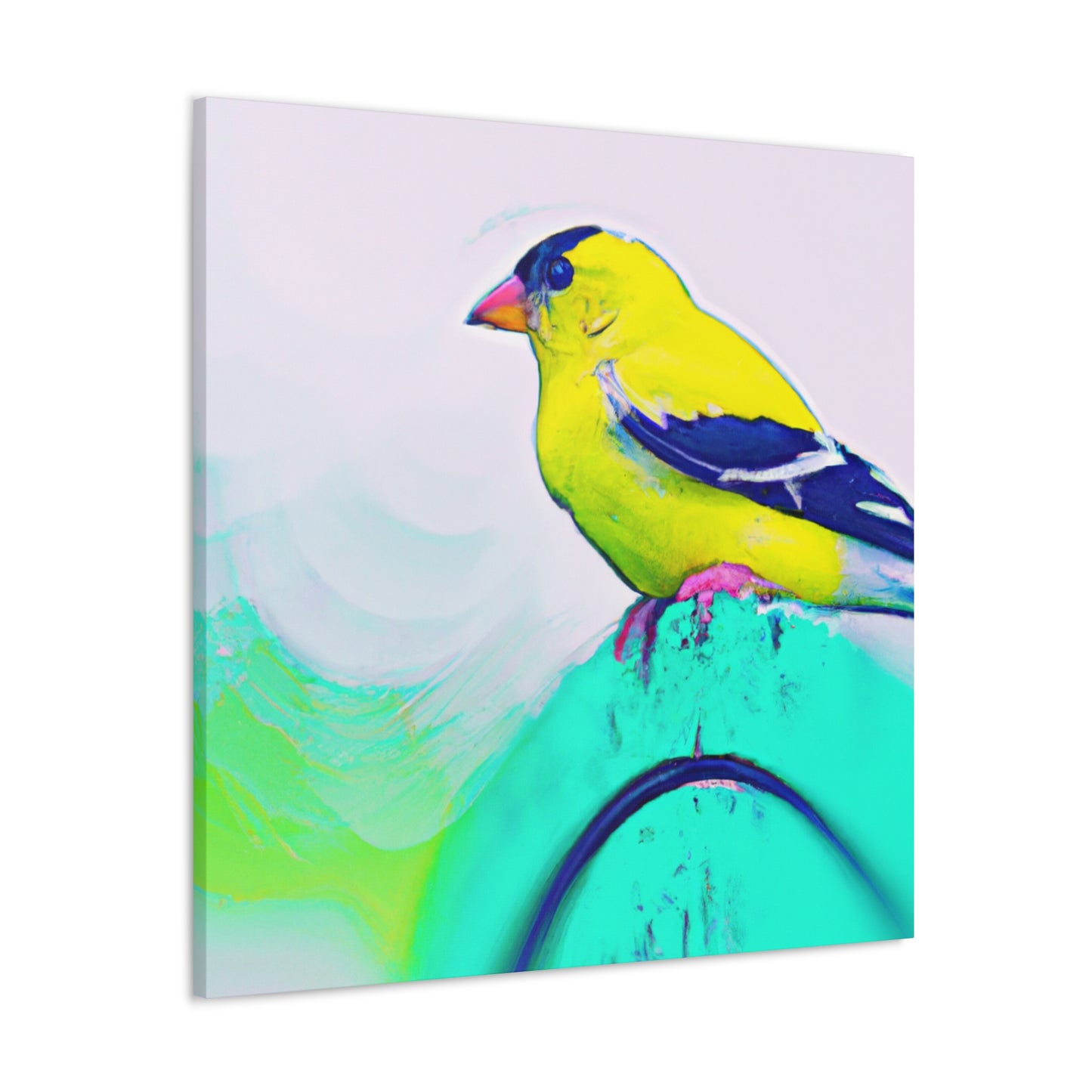 American Goldfinch Dreaming - Canvas