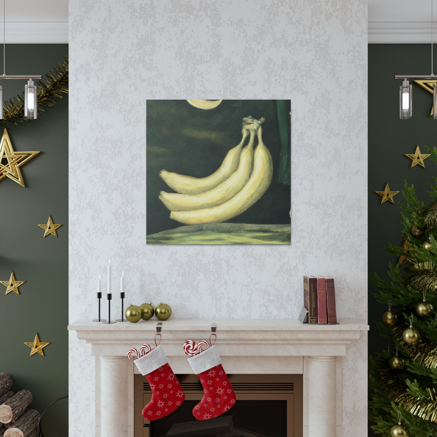 Bananas in a Bowl - Canvas