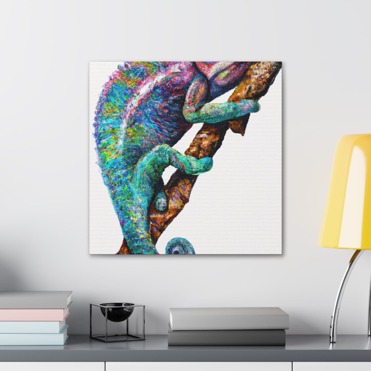 Veiled Chameleon Glint - Canvas