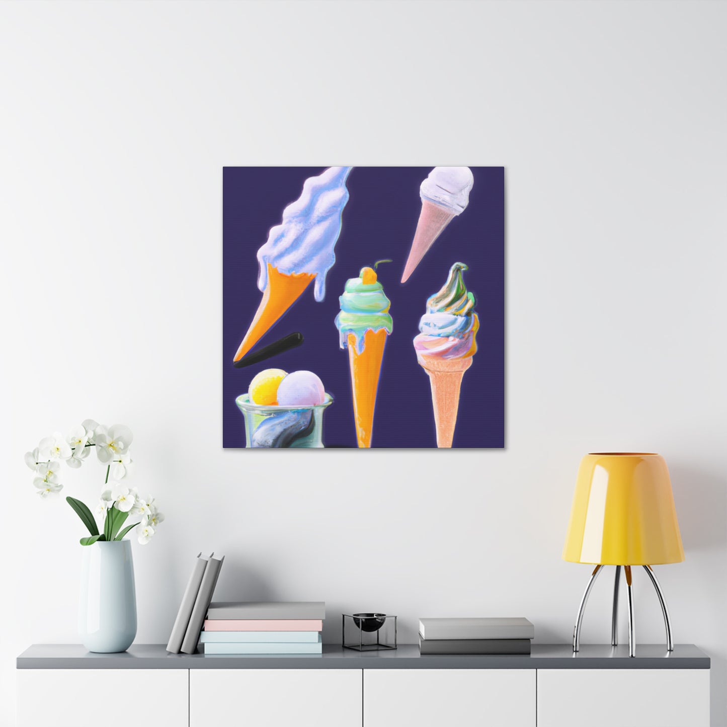 "Cool Treat in Summer" - Canvas