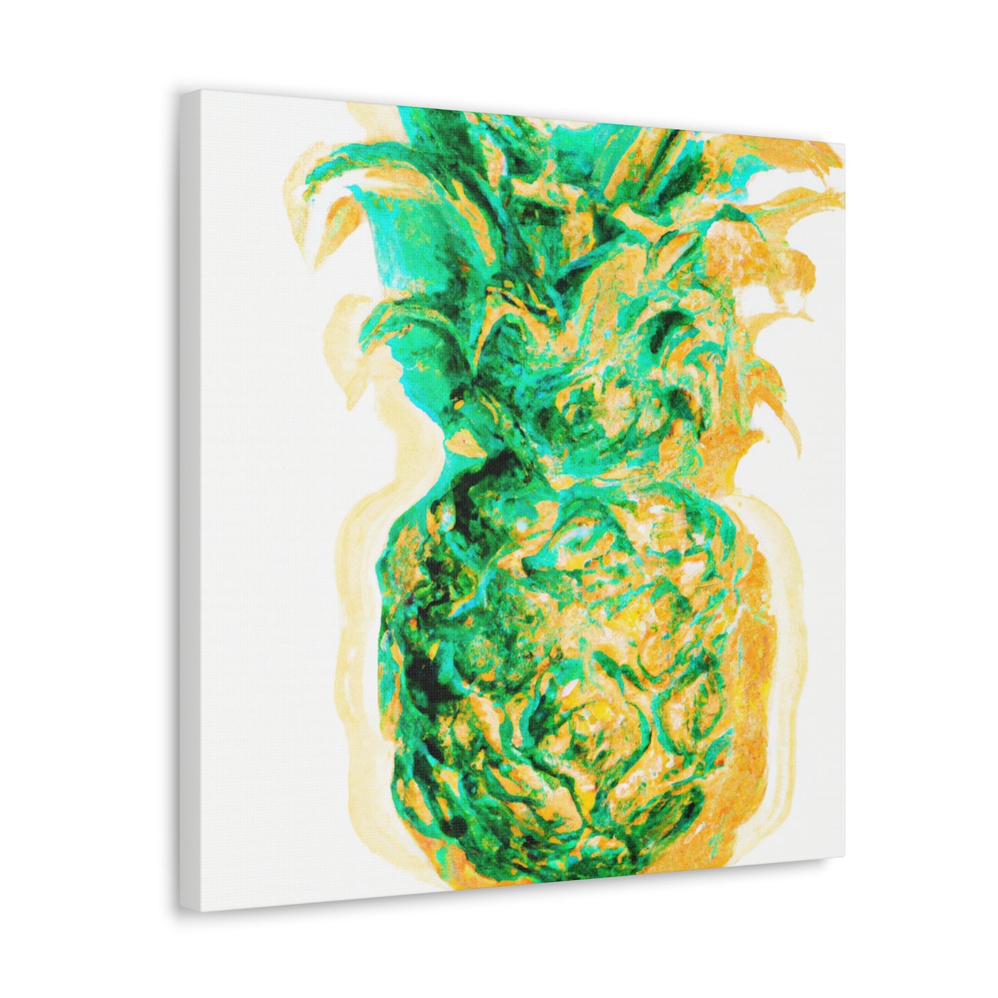 Pineapple in Rococo - Canvas