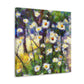 Daisy in Splendour. - Canvas