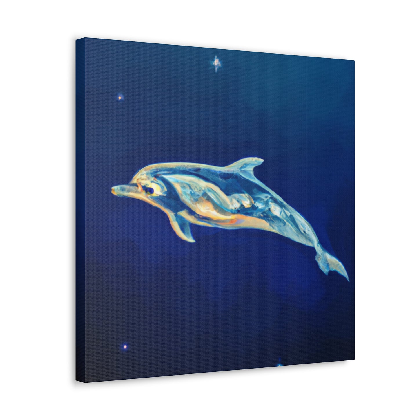 Dolphins in the Sky - Canvas