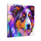 Australian Shepherd Reflection - Canvas