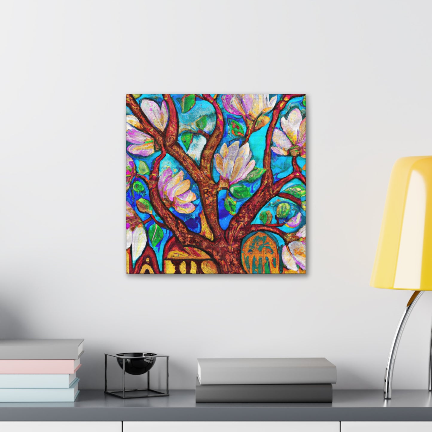 Magnolia Tree Splendor - Canvas