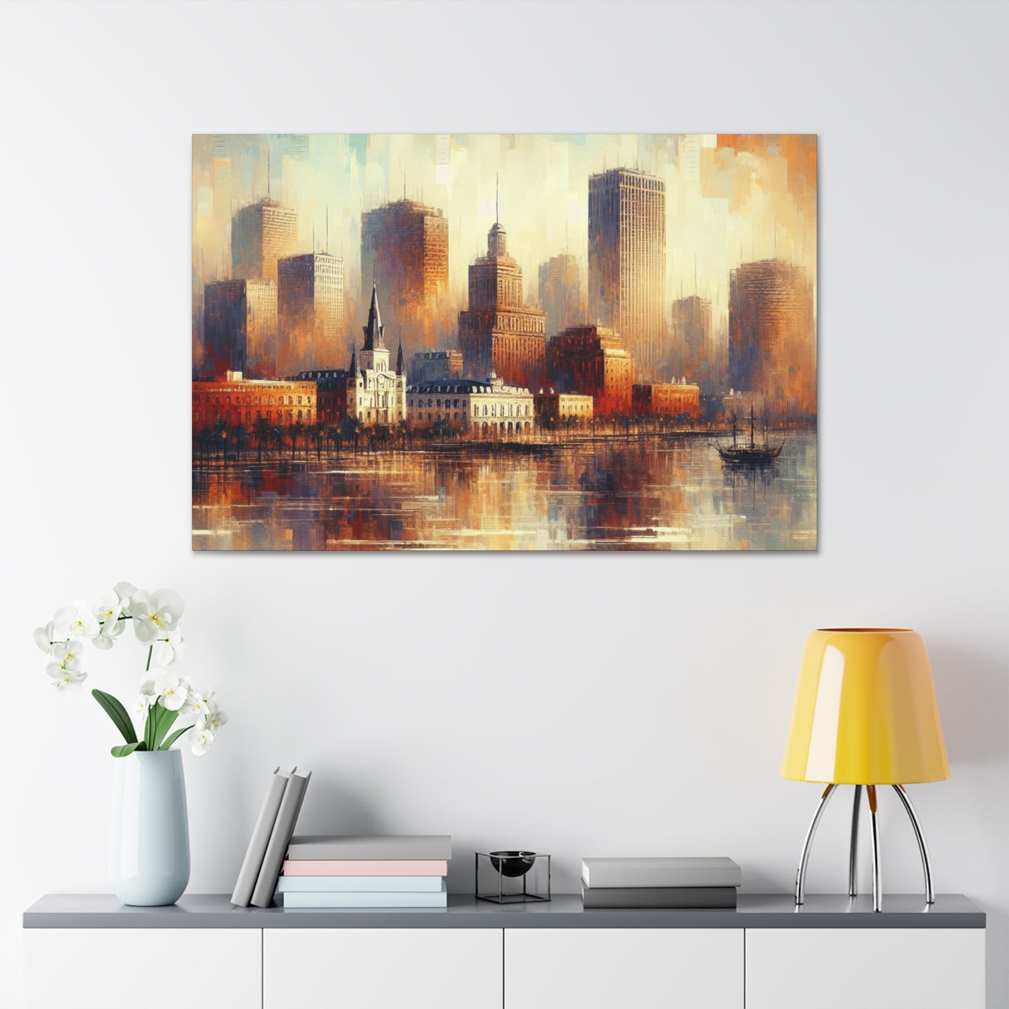 "Crescent City Vibrations" - Canvas