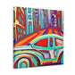 "Car in the Roaring Twenties" - Canvas