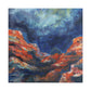 "Canyon in Impressionism" - Canvas