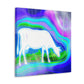 "Majestic Milk Cow Velvet" - Canvas