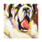 Saint Bernard Impressionism - Canvas