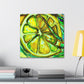 Lemon Impressionism Glows - Canvas