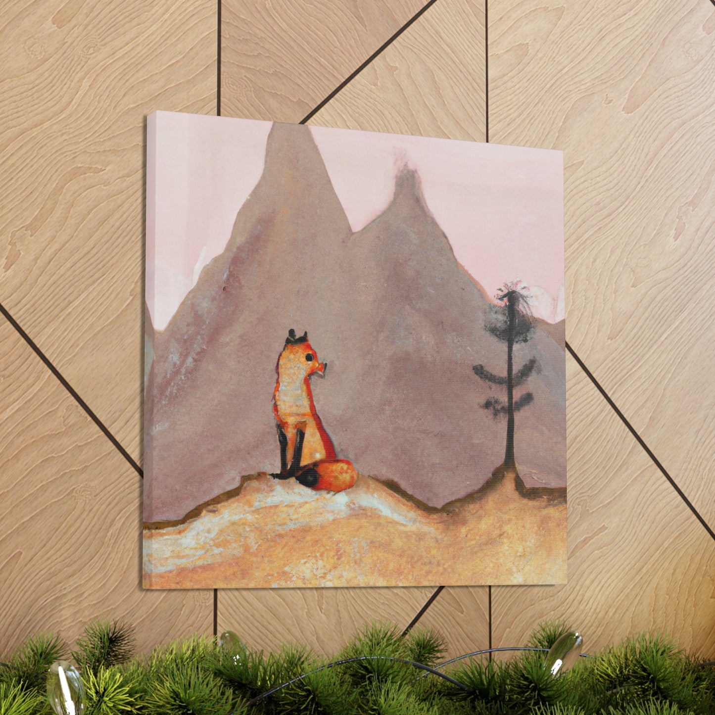 Fox in the Cosmos - Canvas