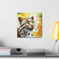 Clouded Leopard Obscured - Canvas