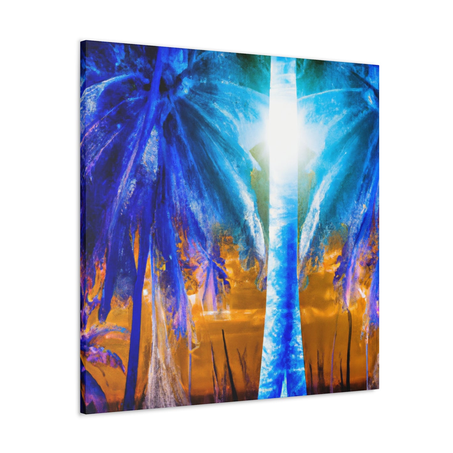 "Luminous Dreamscape Skies" - Canvas