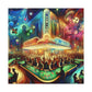 Bizarre Casino Dreamscape - Canvas