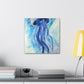 Jellyfish Vibrant Hues - Canvas