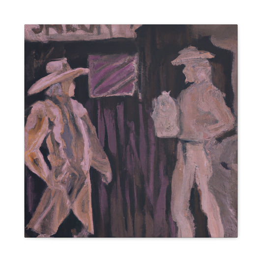 "Saloon: A Reflection" - Canvas