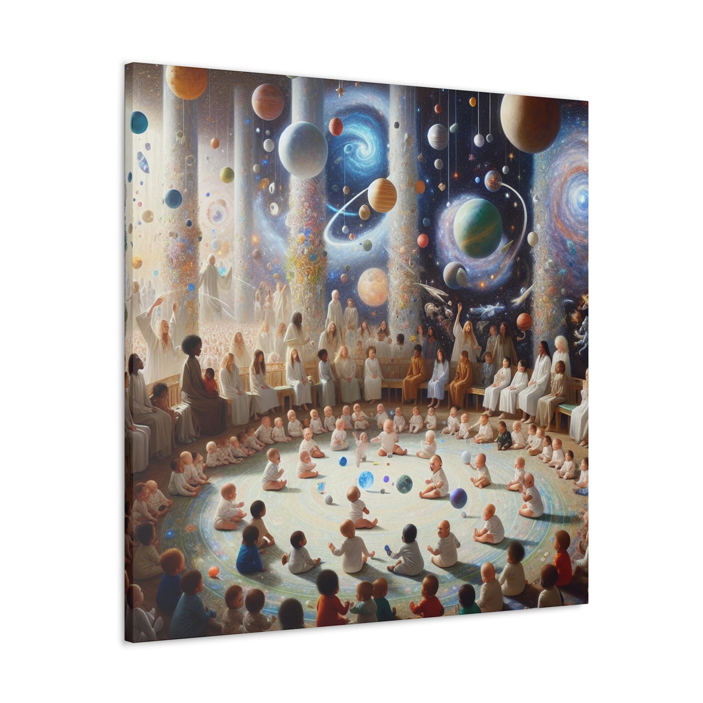 Stellar Dreams Unveiled - Canvas