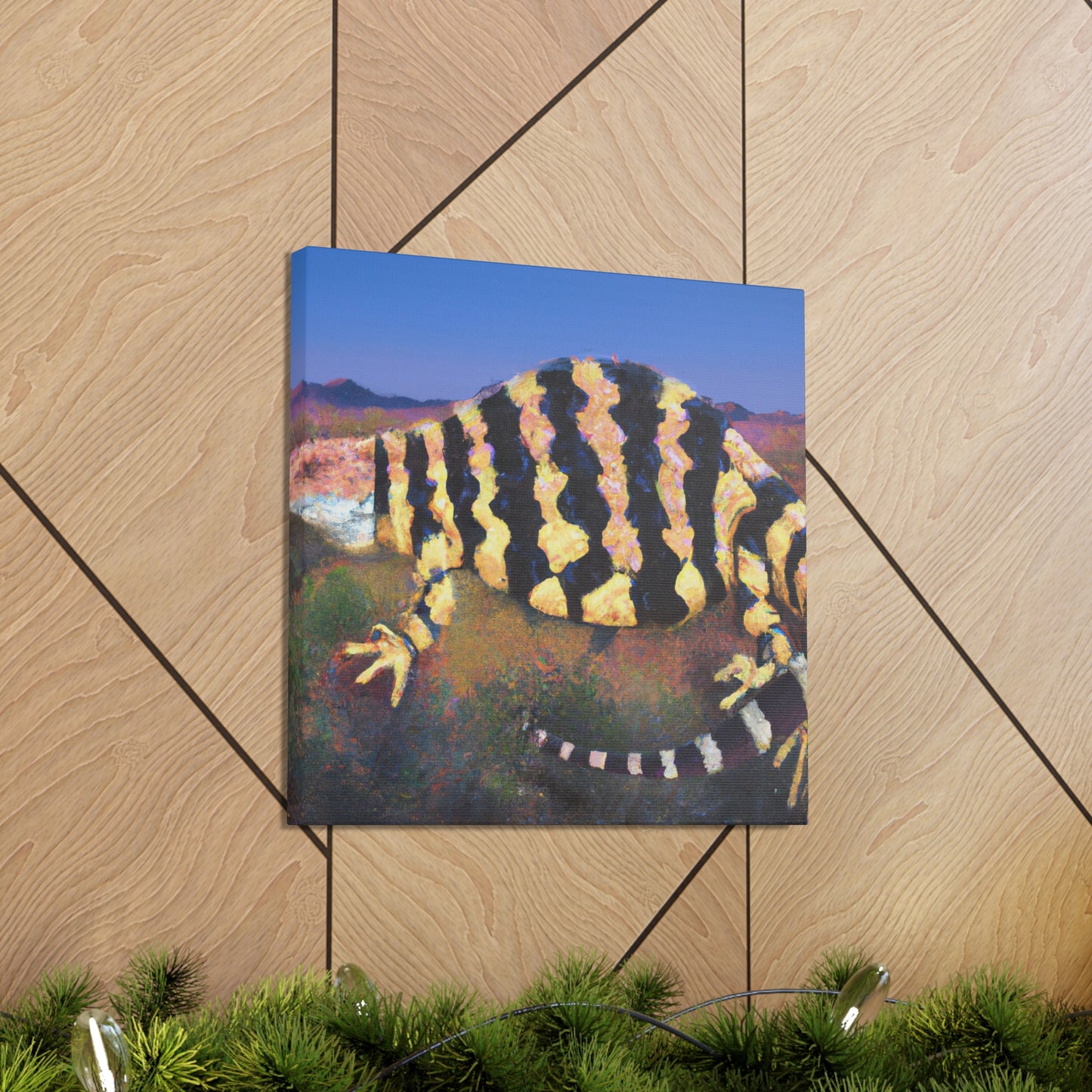 Gila Monster Surrealism - Canvas