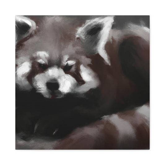 Red Panda Splendor - Canvas