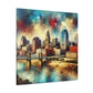 Concrete Dreams of Cincinnati - Canvas