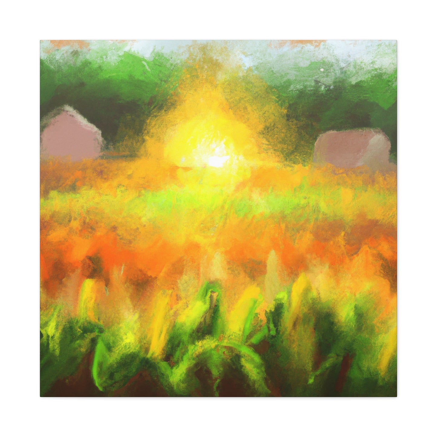 Cornfield in Technicolor - Canvas