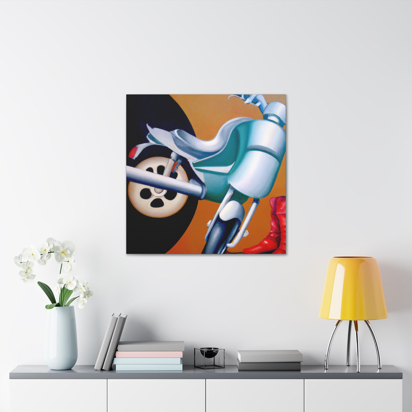 Moto Cycle Dreamscape - Canvas