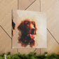 "Irish Setter Majestic Poise" - Canvas