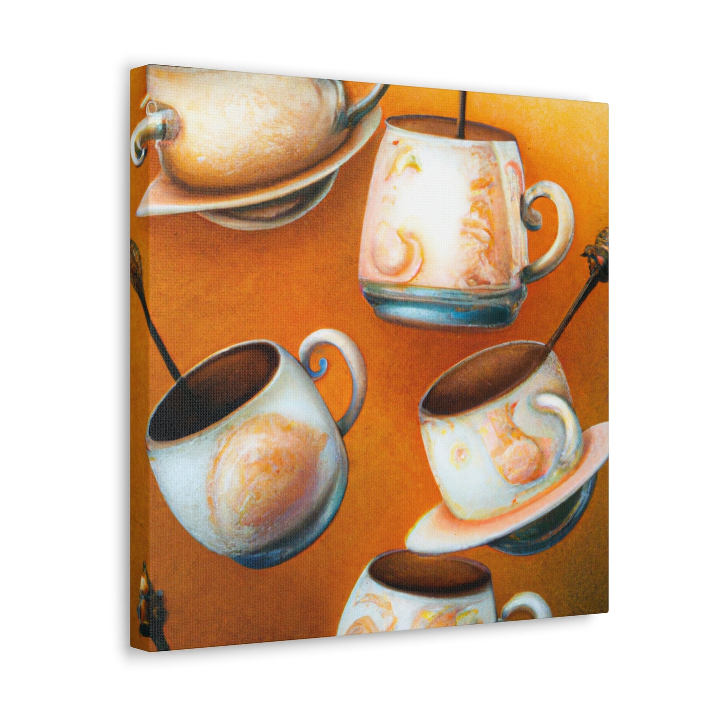 Tea Cups Dreamscape - Canvas