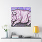 Pig in the Meadow - Canvas