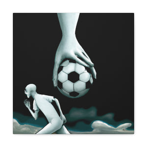 "Soccer: Artistic Expression" - Canvas