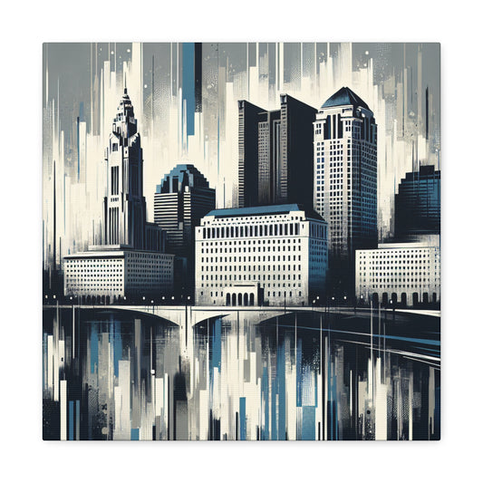 "Urban Odyssey: Unveiled Visions" - Canvas