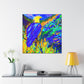 Bold Eagle Impressionism - Canvas