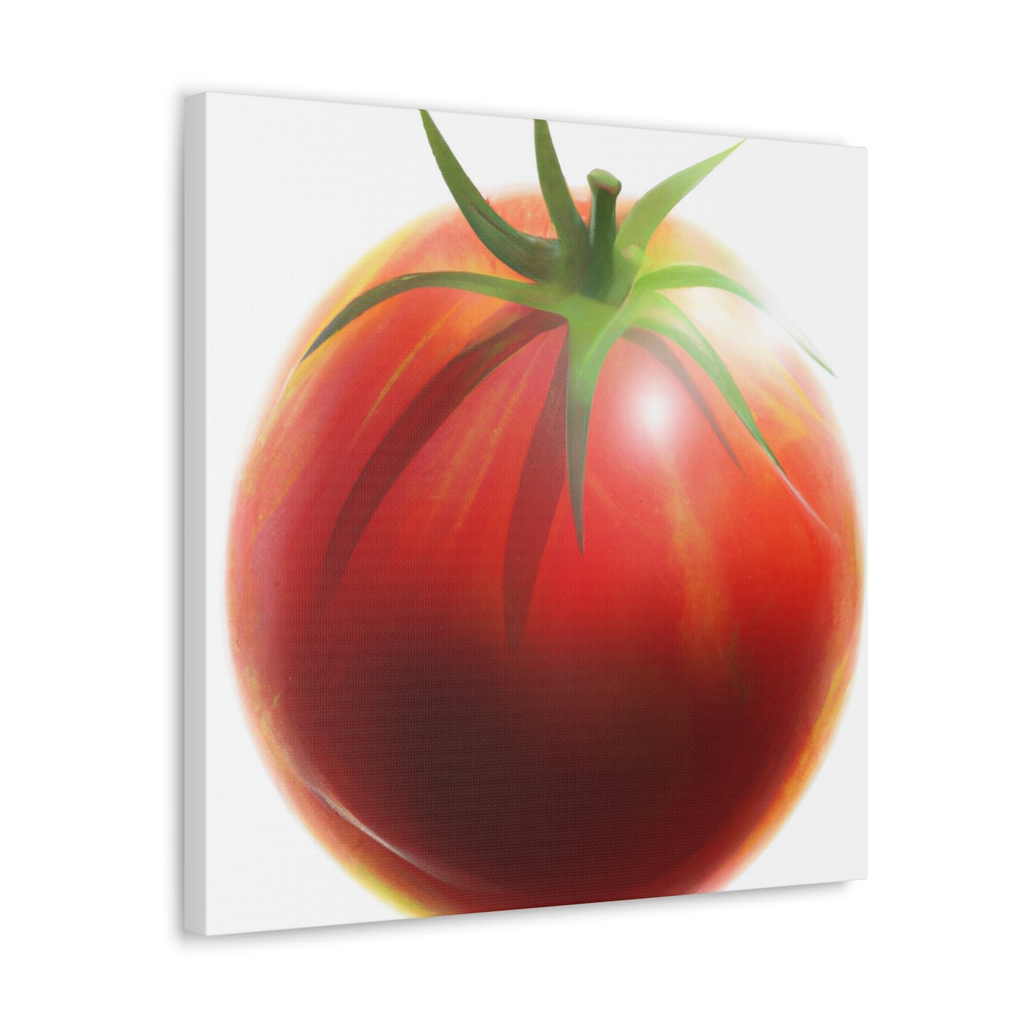 The Tomato's Vibrance - Canvas