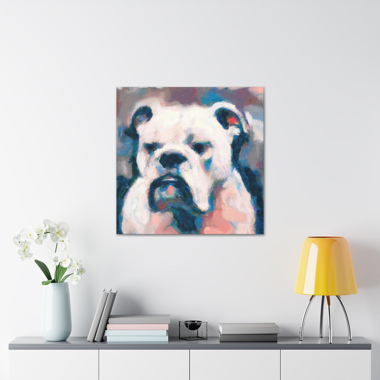 American Bulldog Impression - Canvas